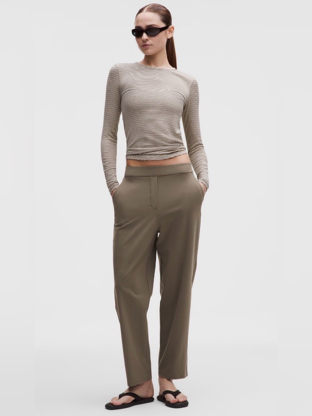 NWT Lululemon Nomad Daydrift High-Rise Tapered Trouser Women's Size XS Short